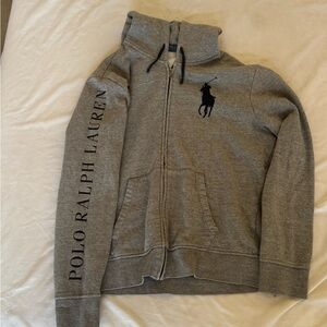 Ralph Lauren Heather Gray Hoodie